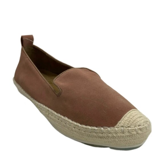 Blondo Espadrille Size 7M Pink Leather Bella Waterproof Loafers - Picture 1 of 11